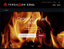 Tablet Screenshot of fergussoncoal.co.uk